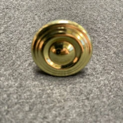1-1/8" Concentric Circles Knob Polished Brass -D'Lawless Hardware Shop 085832EB 0DA7 430F B881 273EBABF50B0 28245.1658506197