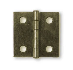 1-1/2" X 1-1/2" Antique Brass Butt Hinge H537B-112AB