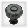 Liberty 1-1/4" Abella Fluted Knob Soft Iron