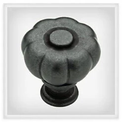Liberty 1-1/4" Abella Fluted Knob Soft Iron