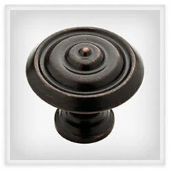 Liberty 1-1/4" Abella Ring Knob Venetian Bronze