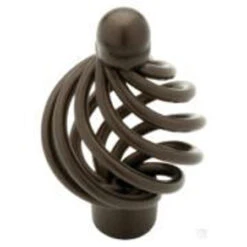 Liberty 1-1/4" Avante Birdcage Knob Rubbed Bronze
