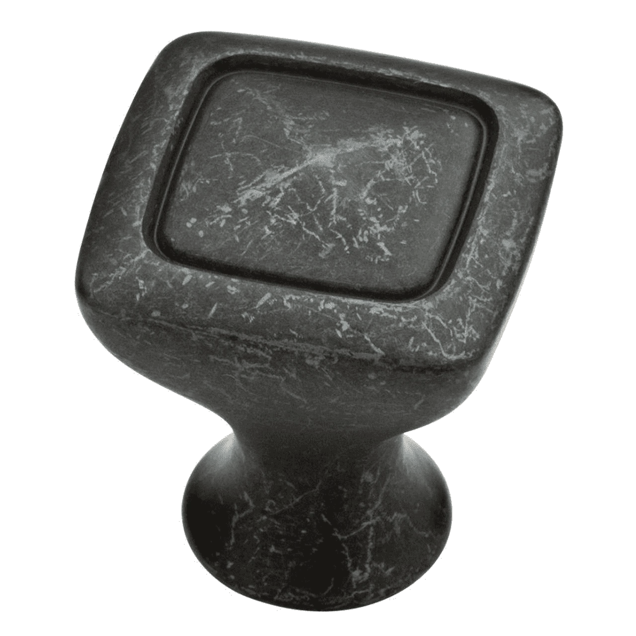 Liberty 1-1/8" Iron Craft Rustic Square Knob Wrought Iron 1 Liberty 1-1/8" Iron Craft Rustic Square Knob Wrought Iron