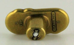 Amerock 1-7/8" Oval Knob Regency Brass -D'Lawless Hardware Shop 1 7 8 oval regency brass knob am bp1823 r1 3 29210.1647451058