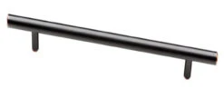 Liberty 10-1/16" Builder's Program Steel Bar Pull Bronze With Copper Highlights