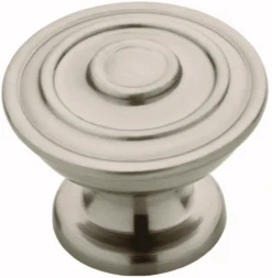 Liberty (10 Pack) 1-1/4" Builder Fashion Hayes Knob Satin Nickel
