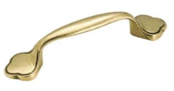 Amerock (10 Pack) 3" Clover Ends Pull Antique English