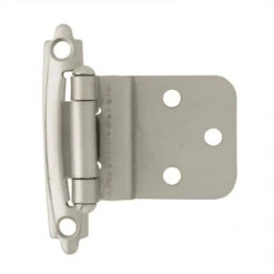 Liberty 3/8" Offset Cabinet Hinge Pair Of Nickel 115366