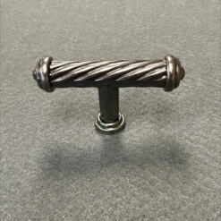 AS-IS 2-1/2" Capri Knob Shiny Pewter