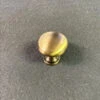 1-3/16" Atlantic Knob Antique Brass
