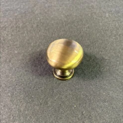 1-3/16" Atlantic Knob Antique Brass