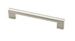 Liberty 6-5/16" Citation Round Bar Pull With Flat Side Stainless Finish