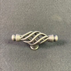 2-5/8" Avante Birdcage Knob Tumbled Pewter