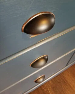 Liberty 2-1/2" Cabinet Shop Plain Cup Pull Venetian Bronze With Copper Highlights -D'Lawless Hardware Shop 2 1 2 davidson cup pull l pn0601c vbc c 30 45631.1658846937