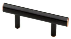 Liberty 2-1/2" Builder's Program Steel Bar Pull Bronze With Copper Highlights