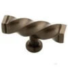 Liberty 2 1/2" Avante Twisted T-Knob Rubbed Bronze
