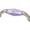 (2 Pack) 3" Pull Lavender With Satin Nickel