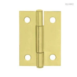 Liberty (2 Pack) 2" X 1-1/2" Butt Hinge Loose Pin Brass Plated