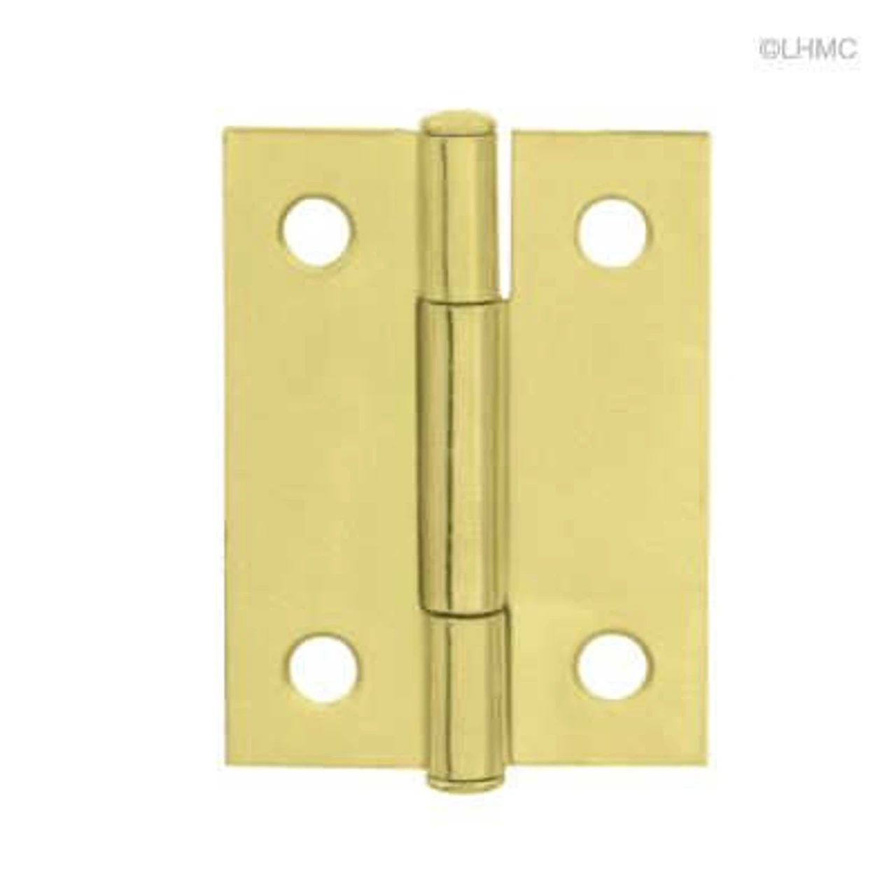 Liberty (2 Pack) 2" X 1-1/2" Butt Hinge Loose Pin Brass Plated 1 Liberty (2 Pack) 2" X 1-1/2" Butt Hinge Loose Pin Brass Plated