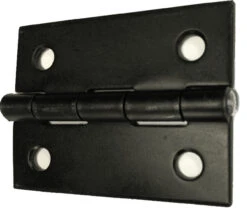 2" X 1-1/2" Hinge Flat Black H537D-200BLK2