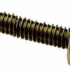 20-Pieces Antique Brass Truss Head Screw 8-32 Thread X 1-1/4" Long SCR-C1158-83114ABAG