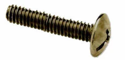 20-Pieces Antique Brass Truss Head Screw 8-32 Thread X 1-1/4" Long SCR-C1158-83114ABAG