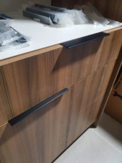 Liberty 5" Modern Edge Pull Flat Black -D'Lawless Hardware Shop 20220525 194555 25579.1675264010