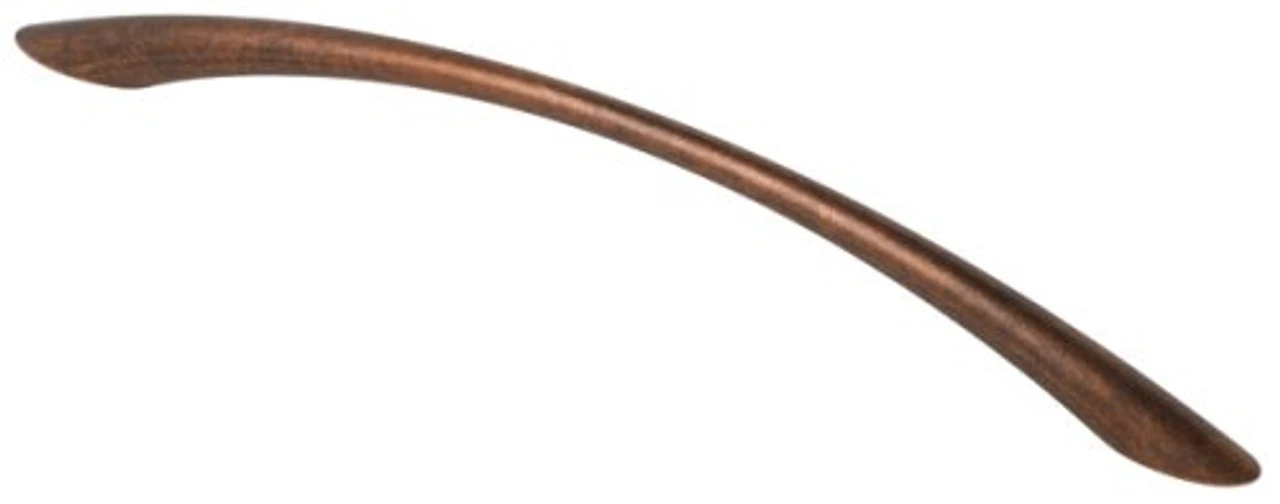 Liberty 8-13/16" Tapered Bow Pull Sponged Copper 1 Liberty 8-13/16" Tapered Bow Pull Sponged Copper