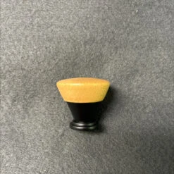 Liberty 1-1/4" Maple Knob With Black Base