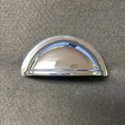 3" Plain Cup Pull Polished Chrome
