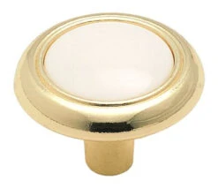 (7-Pack) AS-IS 1-1/4" Heritage Knob Polished Brass