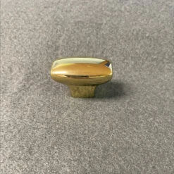 (25-Pack) AS-IS Classic Zinc Collection Knob Brass Plated