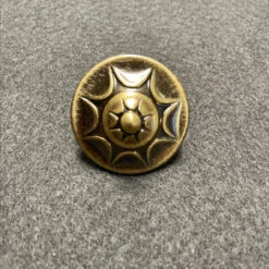 Liberty 1-3/8" Starburst Round Knob Antique Brass