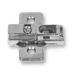 Liberty 2mm Mounting Plate For Easy Clip Hinges - Height Adjustable L-H71014-NP-A