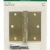 Liberty 3 1/2" Antique Brass Door Hinge L-HN0008G-AB-U