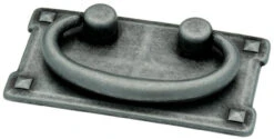 Liberty 3" Mission Horizontal Bail Pull Antique Pewter