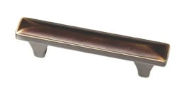 Liberty 3" Beverly Pull Bronze With Gold Highlights