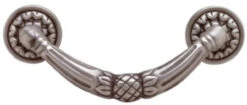 Liberty 3" French Pineapple Rigid Pull Brushed Satin Pewter