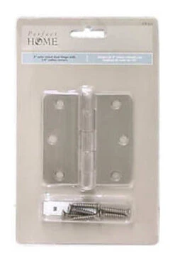 Liberty 3" Satin Nickel Door Hinge 1/4 Radius Corners 1 Per Pak (478-603)