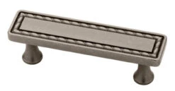 Liberty 3" Wide Stitch Distressed Pull Aged Pewter