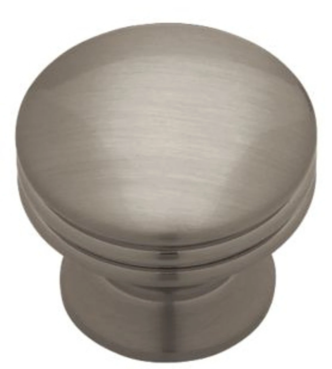 Liberty 1-3/16" Geometrics Collection Knob Brushed Nickel Plated 1 Liberty 1-3/16" Geometrics Collection Knob Brushed Nickel Plated