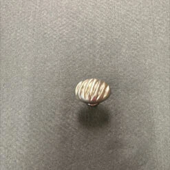 1-3/8" Oval Milan Knob Satin Chrome