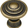 Liberty 1-3/8" Kentworth Knob Burnished Antique Brass