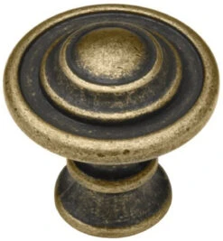 Liberty 1-3/8" Kentworth Knob Burnished Antique Brass