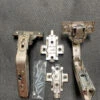Liberty Pair Of Pie Cut Corner Hinge Nickel Plated