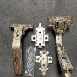 Liberty Pair Of Pie Cut Corner Hinge Nickel Plated