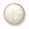 Liberty 1-7/16" Ceramic Wings Insert Knob White With Chrome Base
