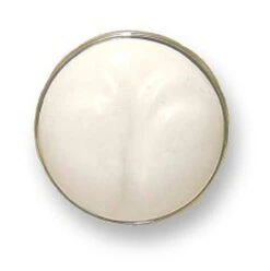 Liberty 1-7/16" Ceramic Wings Insert Knob White With Chrome Base