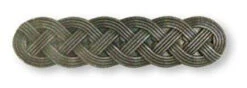 Liberty 3" Or 3-3/4" Dual Mount Braid Rope Pull Pewter