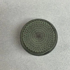 1-1/4" Avante Diamond Tooled Knob Old Green